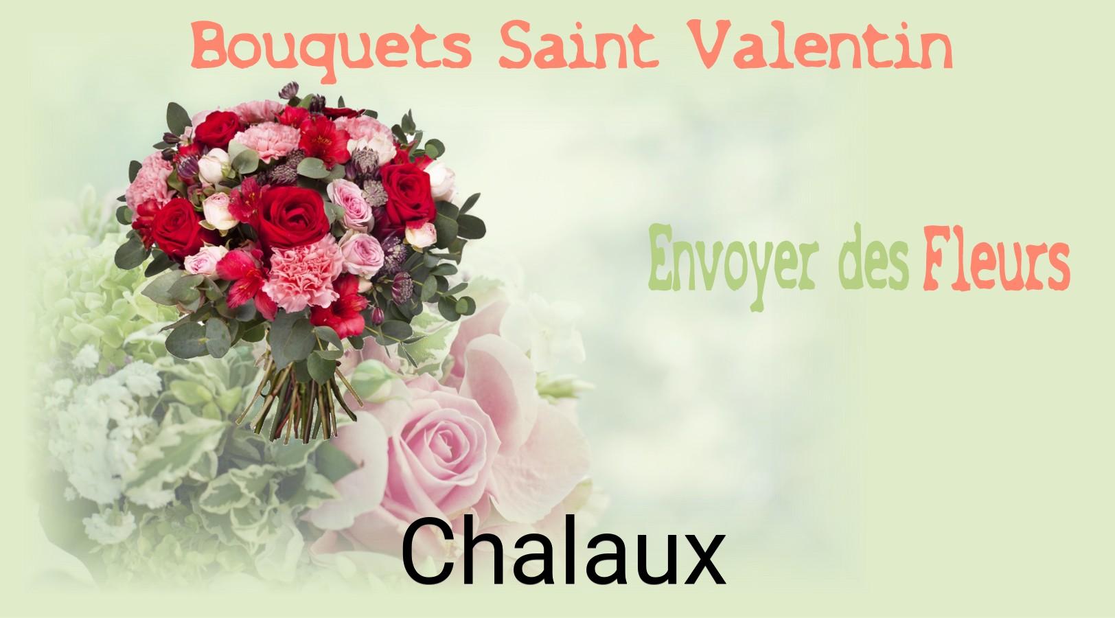 Roses de Saint-Valentin livrées à Chalaux